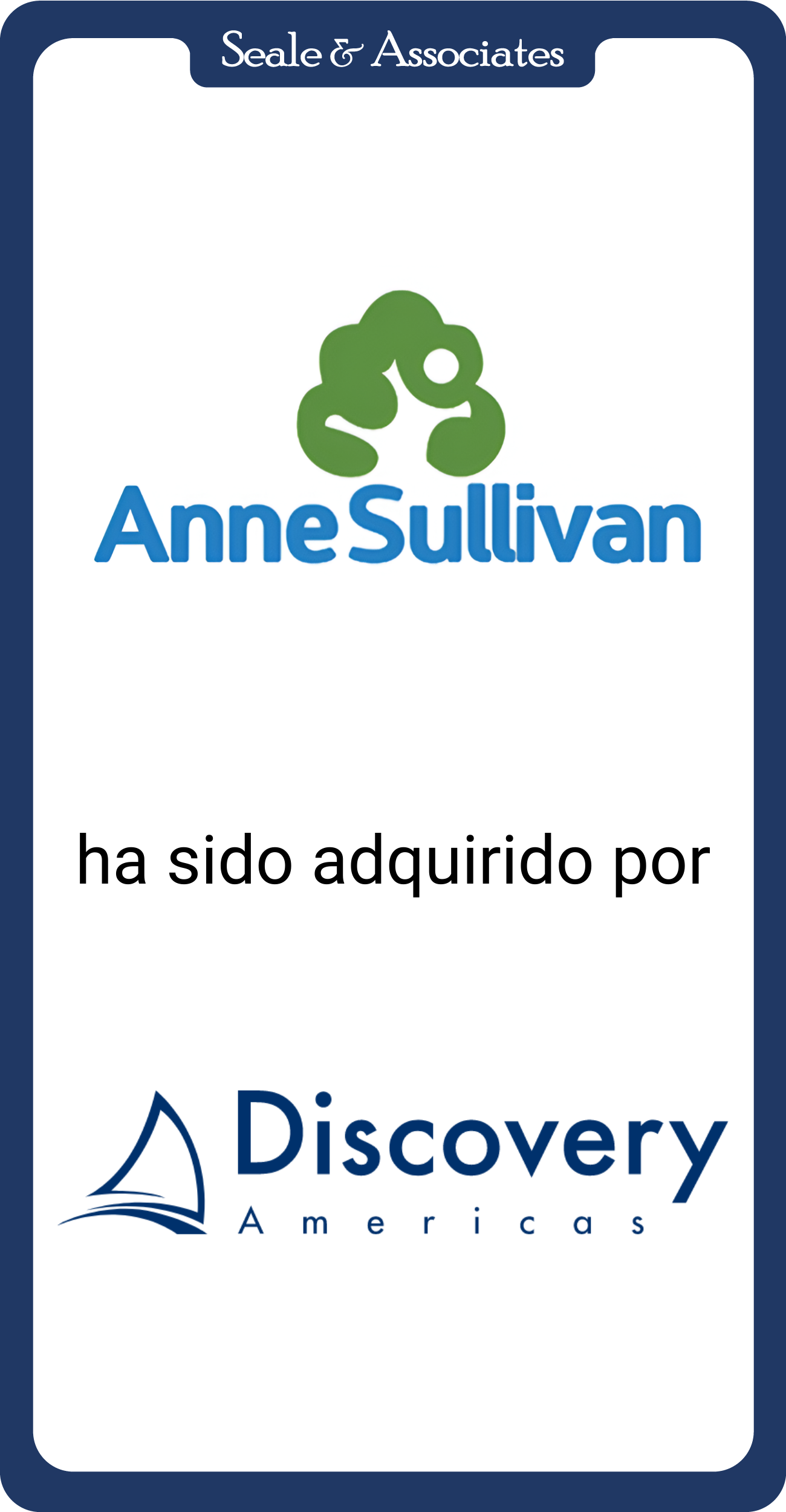 Anne Sullivan ha sido adquirido por Discovery Americas