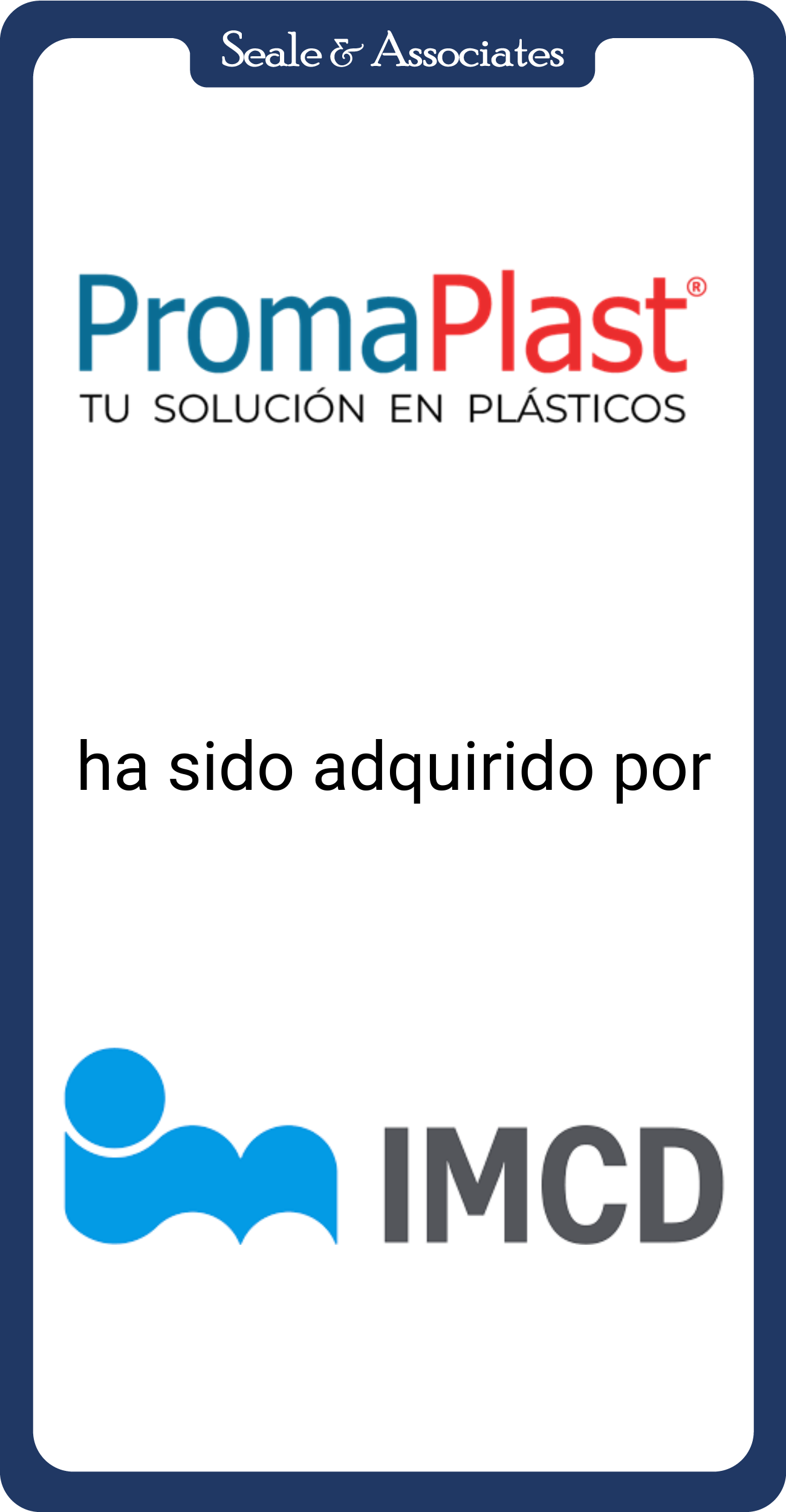 PromaPlast ha sido adquirido por IMCD