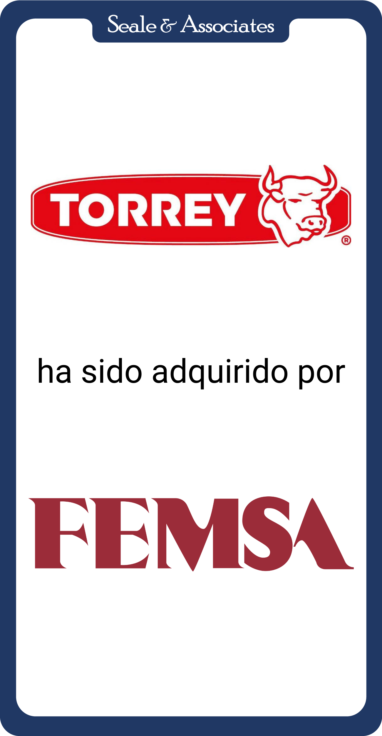 Torrey ha sido adquirido por FEMSA