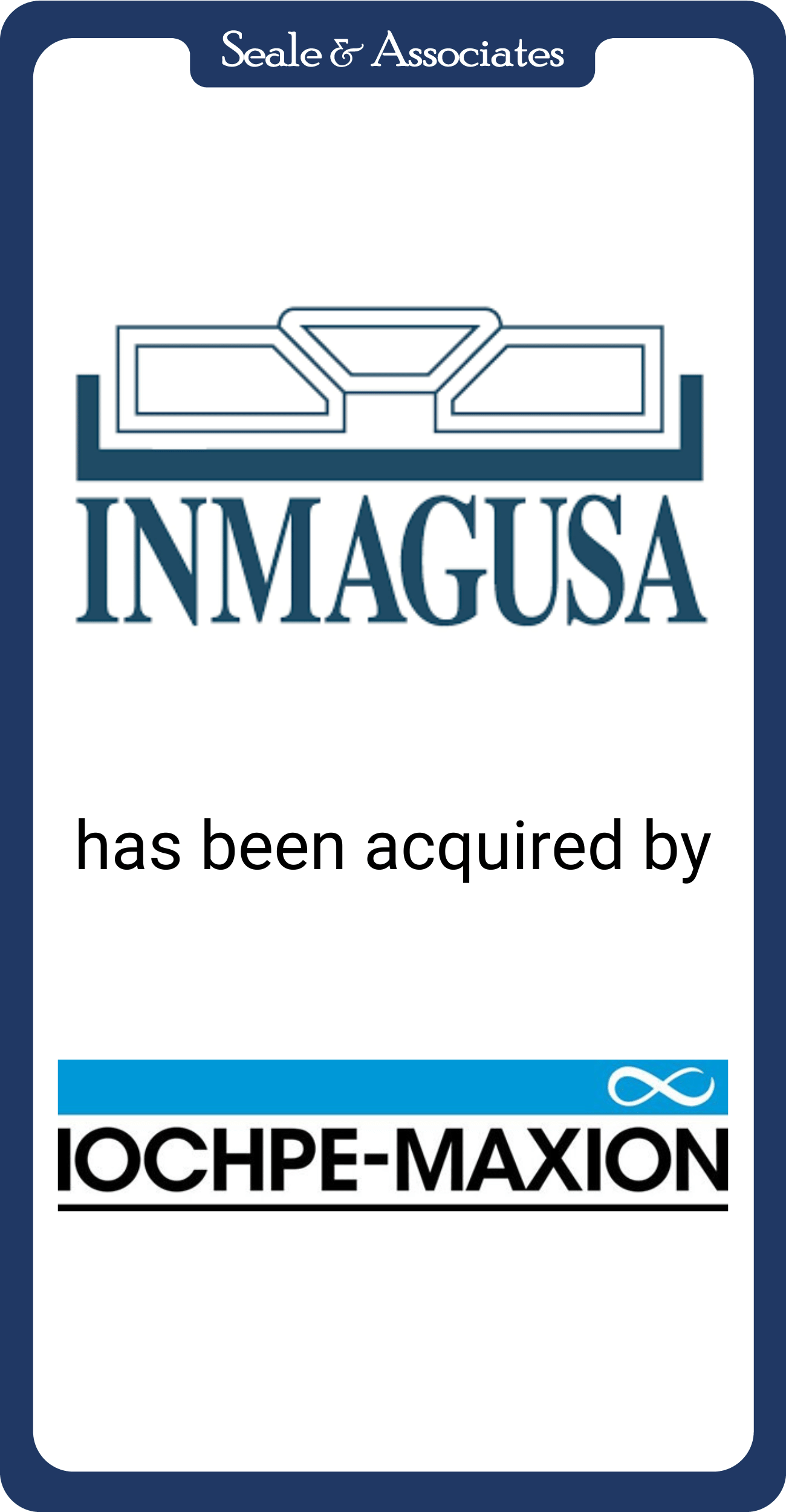 Inmagusa has been acquired by IOCHPE-MAXION