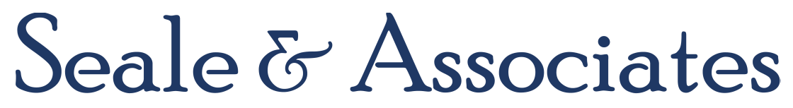 Logo Seale and Associates color azul sin frase